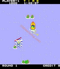 une photo d'Ã©cran de Water Ski sur Arcade